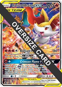 Charizard & Braixen GX (SM Black Star Promo) SM230