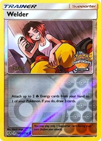 Welder (Regional Championships) [Staff] 189a/214 League & Championship Cards Reverse Holo Pokémon card