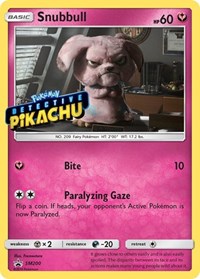 Snubbull (Detective Pikachu Stamped) SM200