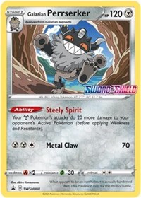 Galarian Perrserker (Prerelease) SWSH008