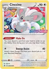 Cinccino (Prerelease) SWSH009