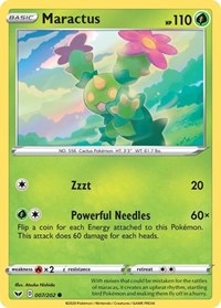 Maractus 007/202 · Reverse Holo