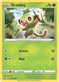 Grookey 011/202 · Reverse Holo