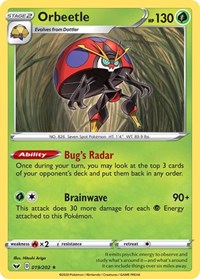 Orbeetle 019/202 · Reverse Holo