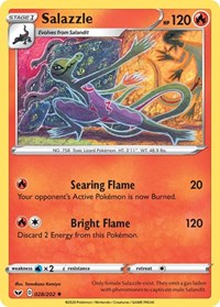 Salazzle 028/202 · Reverse Holo