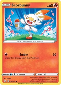 Scorbunny 030/202 · Reverse Holo