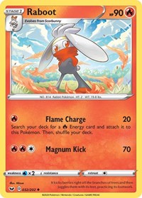 Raboot 032/202 · Reverse Holo