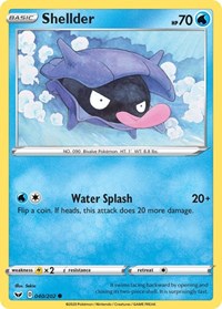 Shellder 040/202 · Reverse Holo