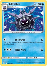 Cloyster 041/202 · Reverse Holo