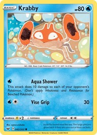 Krabby 042/202 · Reverse Holo