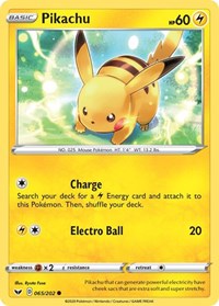 Pikachu 065/202 · Reverse Holo