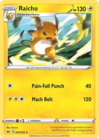 Raichu 066/202 · Reverse Holo