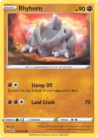 Rhyhorn 097/202 · Reverse Holo