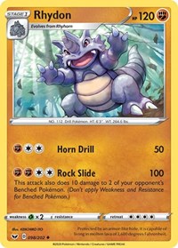 Rhydon 098/202 · Reverse Holo