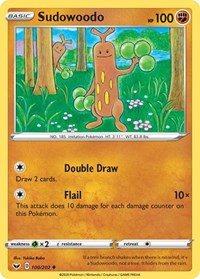 Sudowoodo 100/202 · Reverse Holo