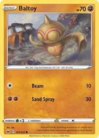 Baltoy 101/202 · Reverse Holo