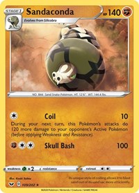 Sandaconda 109/202 · Reverse Holo