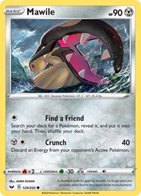 Mawile 129/202 · Reverse Holo