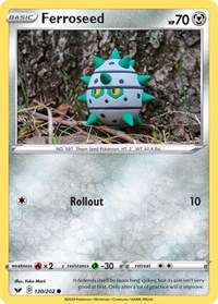 Ferroseed 130/202 · Reverse Holo