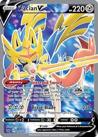 Zacian V Full Art 195/202