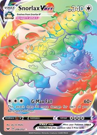 Snorlax VMAX Secret 206/202