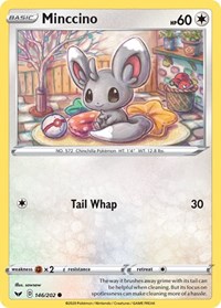 Minccino 146/202 · Reverse Holo