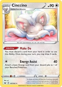 Cinccino 147/202 · Reverse Holo