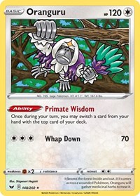 Oranguru 148/202 · Reverse Holo