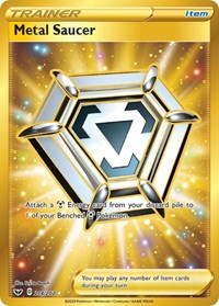 Metal Saucer Secret 214/202 Sword & Shield Base Set Pokémon card
