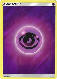 Psychic Energy (2017 Unnumbered) (Wave Foil) Deck Exclusives Reverse Holo Pokémon card