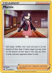 Marnie 169/202 Deck Exclusives Pokémon card