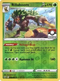 Rillaboom (Pokemon League) 014/202 · Reverse Holo