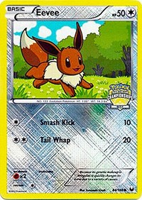 Eevee (City Championships) 084/108 · Reverse Holo