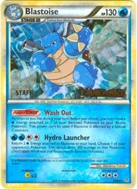 Blastoise (Prerelease) [Staff] 13/95
