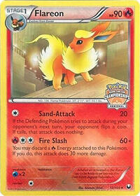 Flareon (Regional Championships) 012/108 · Reverse Holo