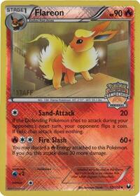 Flareon (Regional Championships) [Staff] 012/108 · Reverse Holo