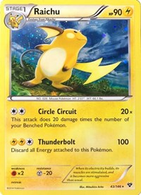 Raichu (Cosmos Holo) 043/146