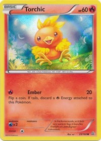 Torchic (Sheen Holo) 025/160