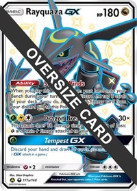Rayquaza GX 177a/168