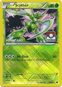 Scyther (Pokemon League) [2nd Place] 004/108 · Reverse Holo
