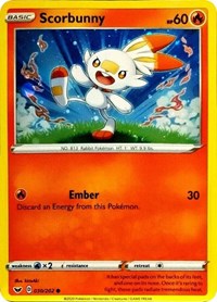 Scorbunny (Cosmos Holo) 030/202