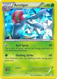 Accelgor (Cracked Ice Holo) 012/101