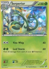 Serperior (Cracked Ice Holo) 005/114