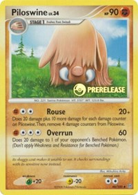 Piloswine (Prerelease) 46/100