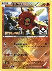 Solrock (Pokemon League) [1st Place] 064/146 · Reverse Holo