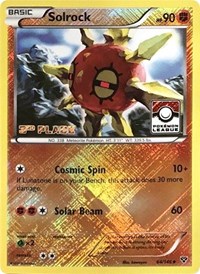 Solrock (Pokemon League) [3rd Place] 064/146 · Reverse Holo