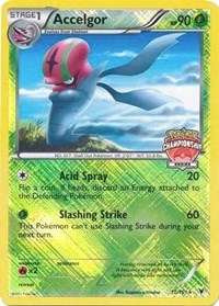 Accelgor (Championship Series) 012/101 · Reverse Holo