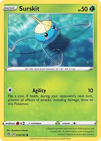 Surskit 010/192 · Reverse Holo