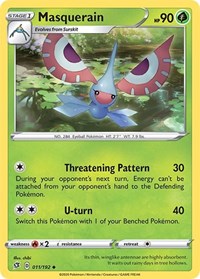 Masquerain 011/192 · Reverse Holo