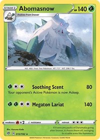 Abomasnow 013/192 · Reverse Holo